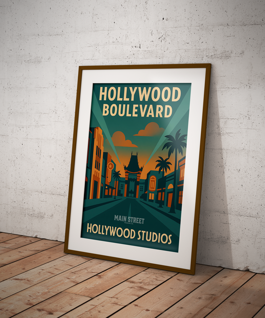 Hollywood Studios Print | Magic Kingdom Collection