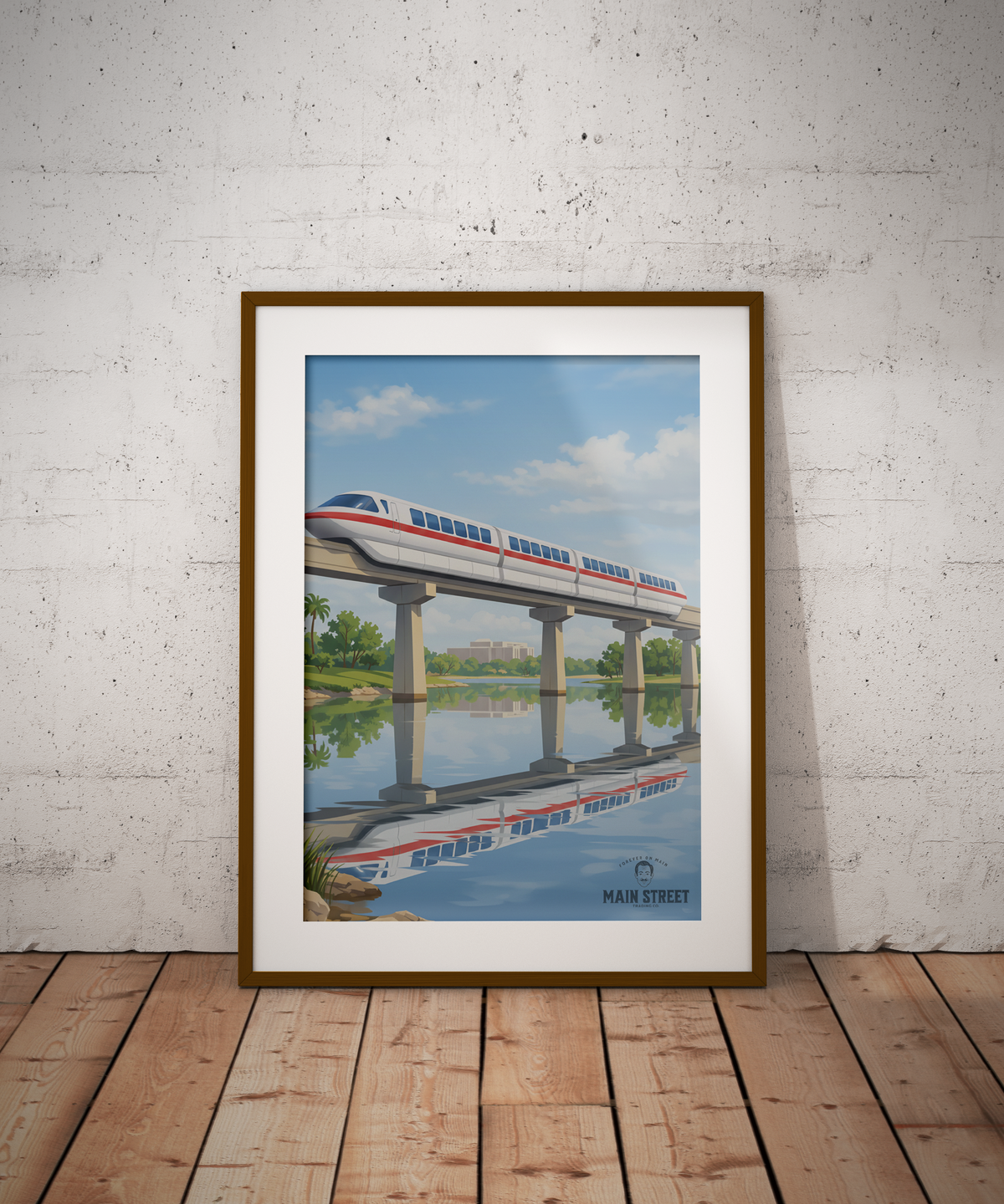 The Disney Monorail | Without Logo