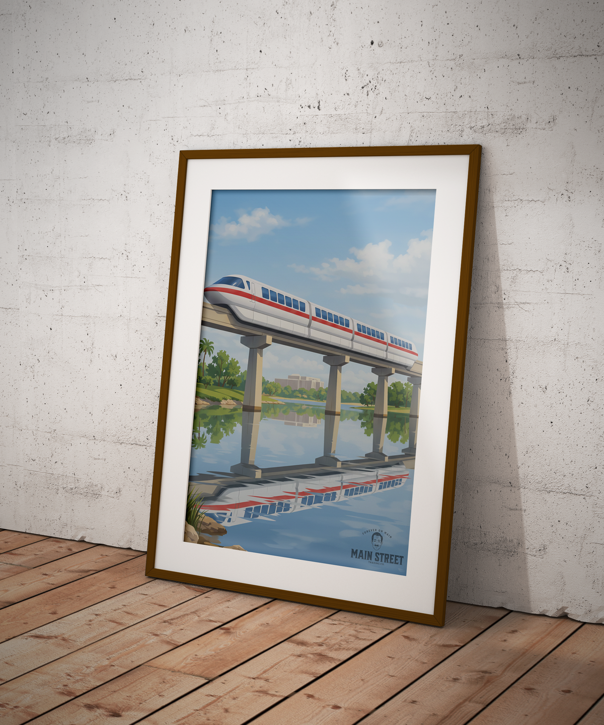 The Disney Monorail | Without Logo