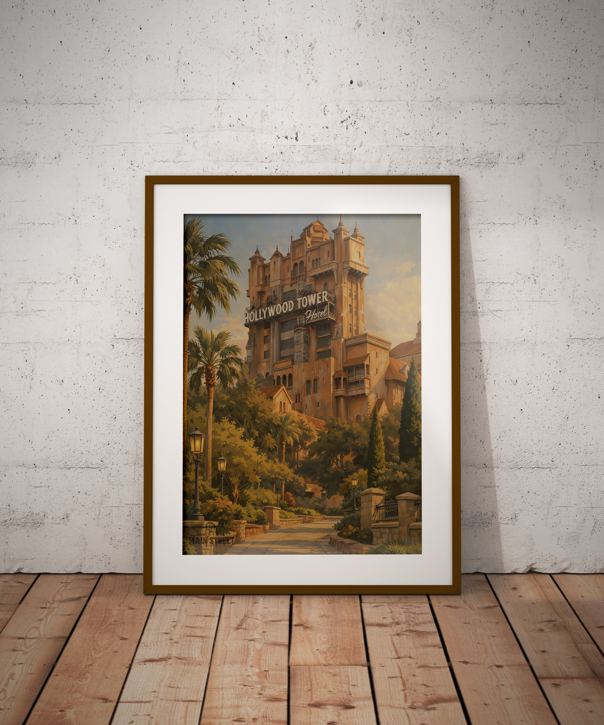 Tower of Terror Print Walt Disney World | Without Logo